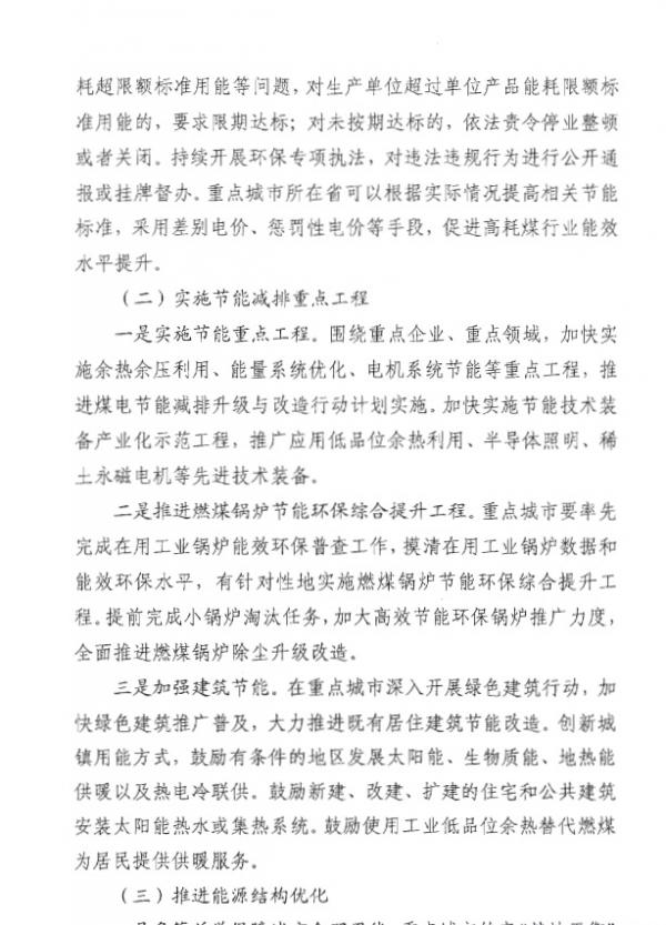 發(fā)改環(huán)資〔2015〕1015號(hào)《關(guān)于印發(fā)〈加強(qiáng)大氣污染治理重點(diǎn)城市煤炭消費(fèi)總量控制工作方案〉的通知》5