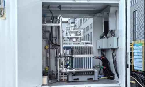 鹭岛氢能兆瓦级序列PEM电解槽顺利通过验收发货新疆