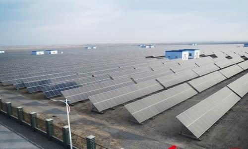 新疆华电策勒20兆瓦光伏并网发电
