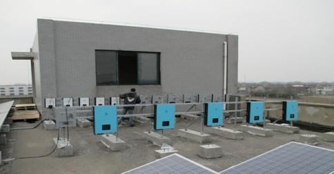 IBC助力兆伏新能源光伏发电,400KW屋顶分布式项目即将完成并网