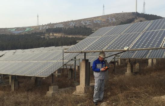 我国首座20MW级并网光伏电站技改进行时SSG自清洁膜层技术协助提升发电量