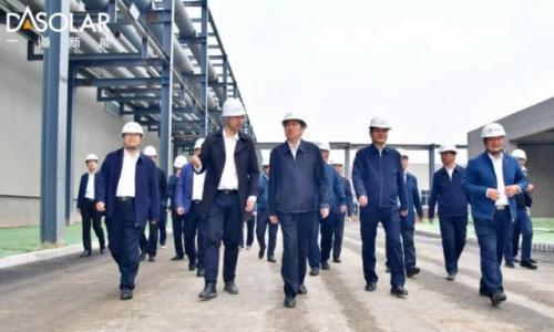 忻州市委书记朱晓东调研一道新能忻州基地项目建设