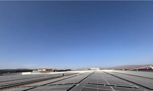 陕西铜川汽车零部件产业园8兆瓦屋顶分布式光伏发电项目顺利并网发电