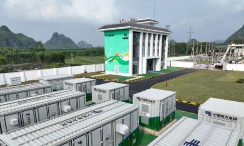 我国首个大容量钠离子电池储能电站在广西南宁投运