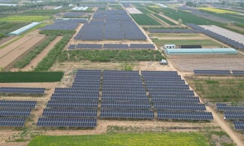 光电工程公司深州山河100兆瓦农光互补光伏发电项目顺利并网发电