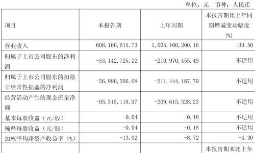 亿晶光电: 2025年一季度净利润同比减亏1.58亿元