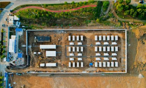 和县天能电池基地 37.5MW/100.5MWh磷酸铁锂用户侧储能电站项目成功并网