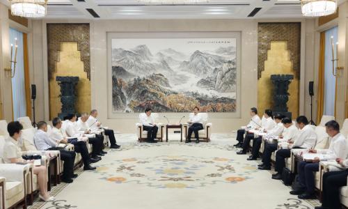 国家电网与湖北省委省政府举行会谈