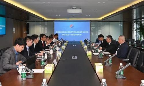 唐玉华会见新加坡金鹰集团可再生能源业务全球总裁吴可文,双方围绕进一步加强新能源合作深入交流