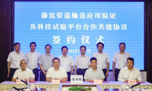 国家电投中央研究院携手攀枝花市共建掺氢管道试验平台