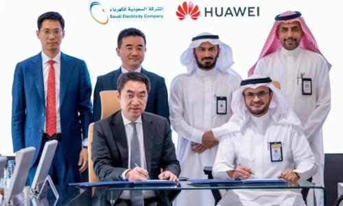沙特阿拉伯国家电力公司SEC与华为数字能源签署电网仿真测试合作协议,助力实现"2030愿景"新能源规划