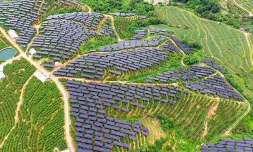 云南省首个"橙光互补"示范项目全容量并网发电
