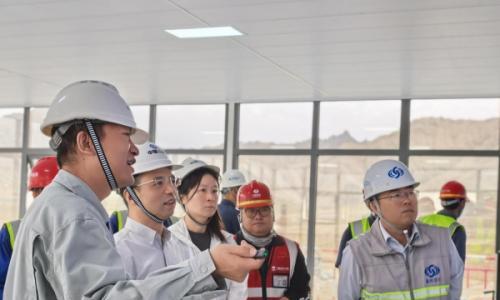 三峡建工党委副书记张军仁一行赴青海南山口抽水蓄能电站项目调研
