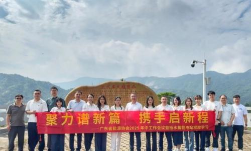 广东省能源协会秘书处组织阳江抽水蓄能电站观摩学习活动