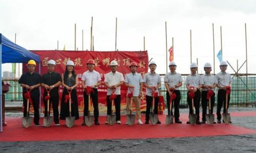 新明海用户侧储能设备项目圆满封顶!