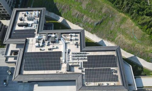 5110平方米、年均发电量预计可达120万度!湖州学院新建项目分布式光伏项目投运