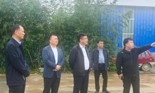 中国铁建投资党委副书记、总经理许玉和调研鄢陵生物质高效利用项目
