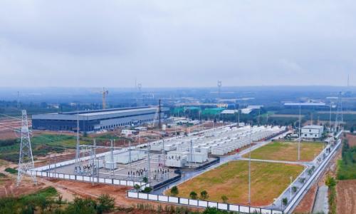 陕西省电力储能公司98MW/294MWh电网侧构网型电化学储能项目在白水县正式投运