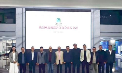 成都潜江商会、武汉潜江商会领导一行莅临君安储能考察交流