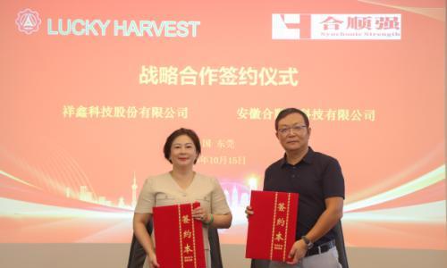 祥鑫科技携手安徽合顺强深耕光伏储能领域