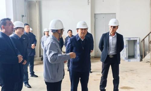 庆阳市委副书记、市长周继军调研寰泰储能庆阳生产基地