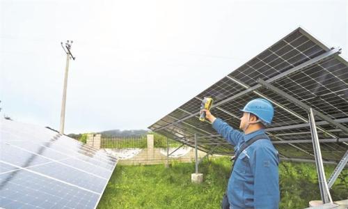 光伏发电 绿能满格