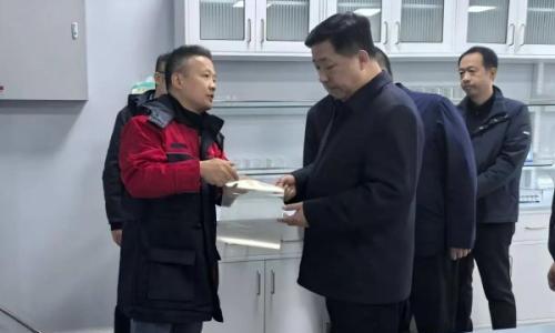 山西转型综改区党工委书记、管委会主任胡勇调研国润储能太原生产基地