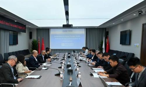 沙特电力采购公司CEO马辛·艾尔巴卡利调研"能储一号"湖北应城压缩空气储能项目