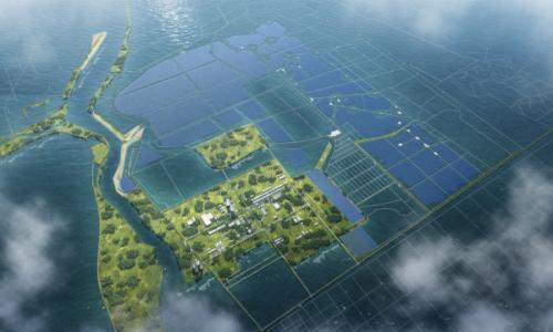 全球最大渔光互补工程三期开工