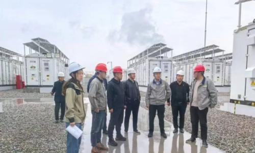新疆蔚蓝科技发展有限公司300MW/600MWh 共享储能项目成功并网投运