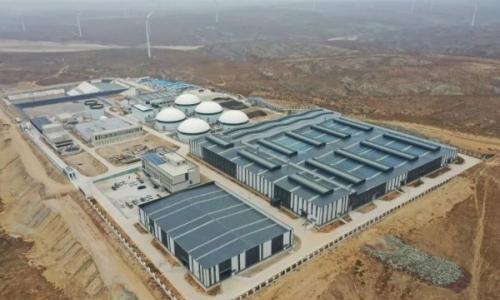 16天!汇君环能吴忠项目沼气火炬成功点火