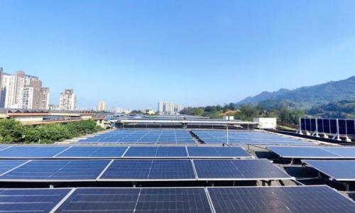 在波浪形屋顶"搭桥" 彩弘锦又一微电网项目并网