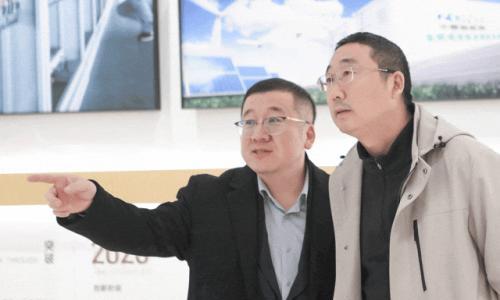 蚌埠朱元庆局长与科大讯飞考察中鼎储能