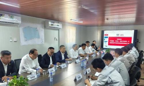 中国能建中电工程华东院董事长周毅出席阿曼伊布里三期光储项目开工仪式