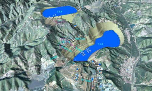 滦平抽水蓄能电站上水库大坝开工