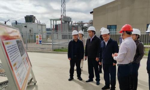 民主党派省委会、省工商联等一行调研平潭共享储能电站