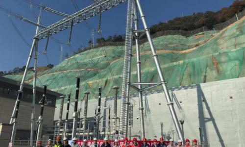 浙江天台抽水蓄能电站500千伏开关站倒送电顺利完成