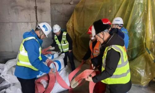 甘肃省安装建设集团博州10万千瓦光热发电项目全面发起"冬季攻势"