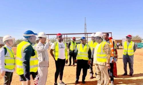 中腾微网尼日尔微电网项目迎世界银行考察团