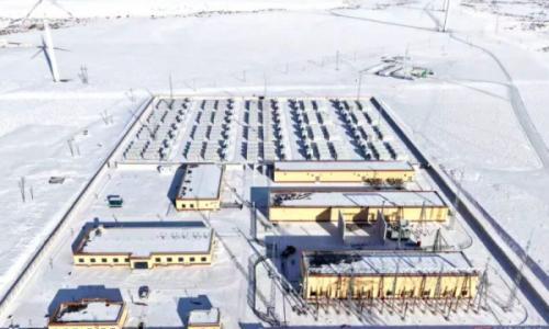 新疆阿勒泰首个电化学独立储能项目正式投产!