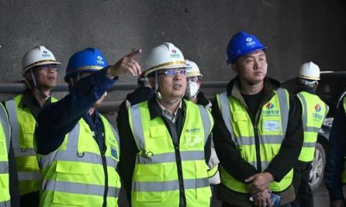 颜家勇到富民抽水蓄能电站项目部调研