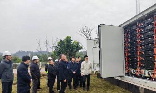川投能源党委书记、董事长刘胜金带队赴四川时代储能项目、屏山抽蓄项目实地调研