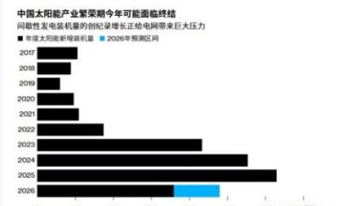 外媒: 中国太阳能行业预计今年新增装机量将大幅下降