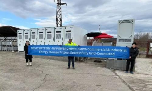 2MW/4.8MWH!德赛电池保加利亚储能项目成功投运