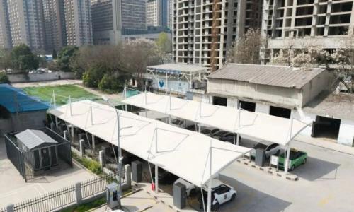 便民新体验: 西安北站元康路光储充停一体化充电站一站式服务