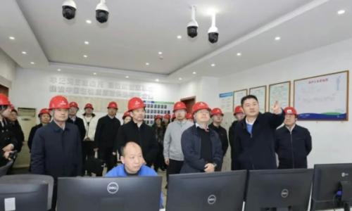 国家发改委领导考察武汉蓝颖生物质热力锅炉设备系统更新改造项目