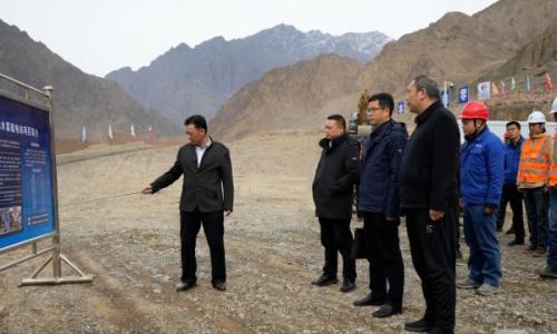 郭定明赴新疆华电鄯善抽水蓄能电站项目调研