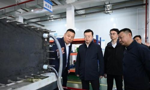 贵州省副省长罗强考察调研贵州志喜全钒液流电池