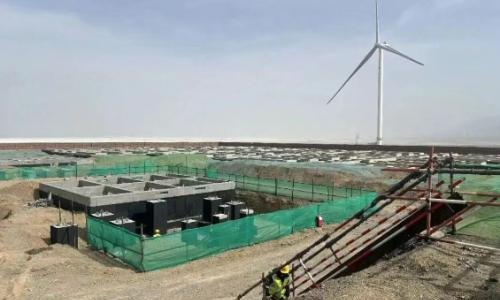 金储嘉源达坂城储能项目建设正酣 锚定并网目标冲刺攻坚