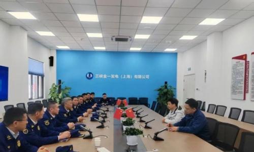 金山区消防救援局开展辖区电化学储能电站项目调研指导工作